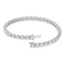 7 1/2 ct. tw. East-West Oval Tennis Bracelet - Detail View