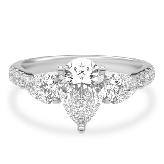 Harmony Pear Ring - Main View