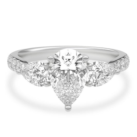 Harmony Pear Ring - Main View