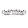 1 - 3 ct. Emerald East-West Eternity Band - Main View