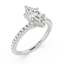 Lola Pave Ring - View 2