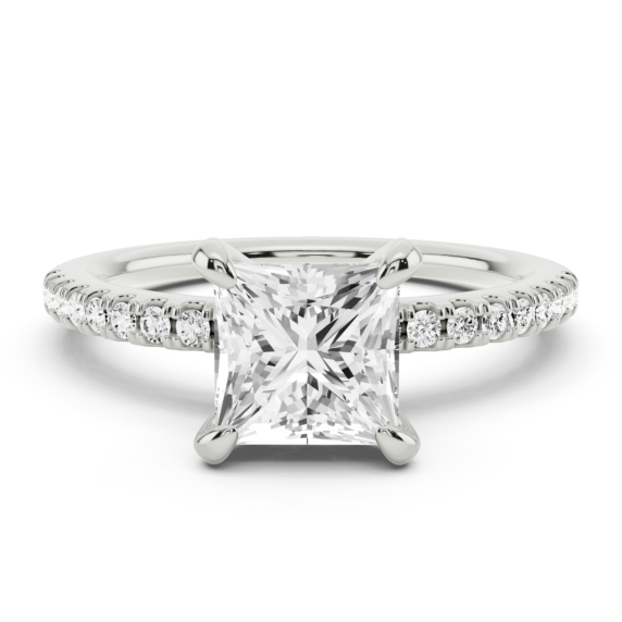Lola Pave Ring - View 2
