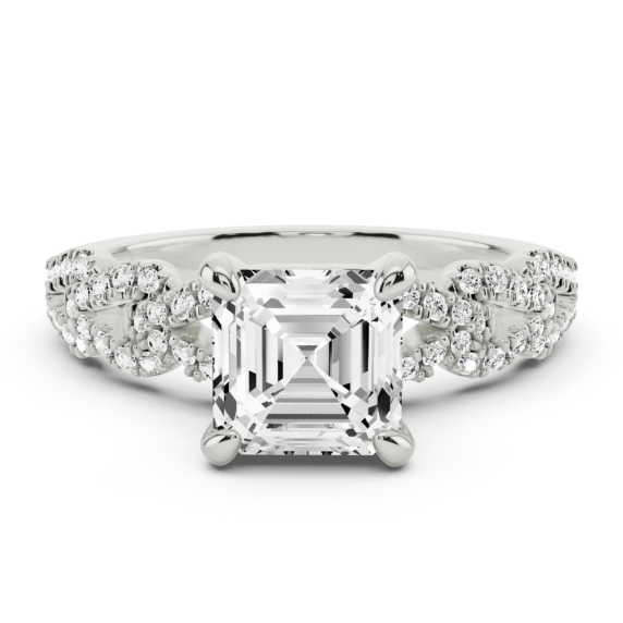 Bella Chevron Ring - View 2