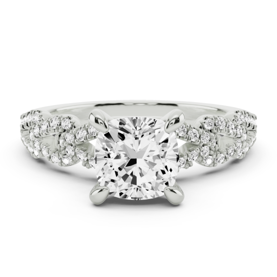 Bella Chevron Ring - View 2