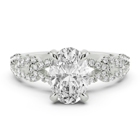 Bella Chevron Ring - Main View