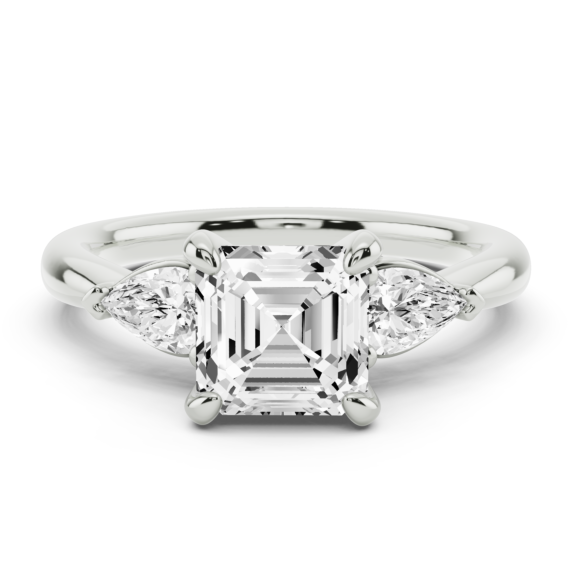 Cloe Pear Ring - View 2