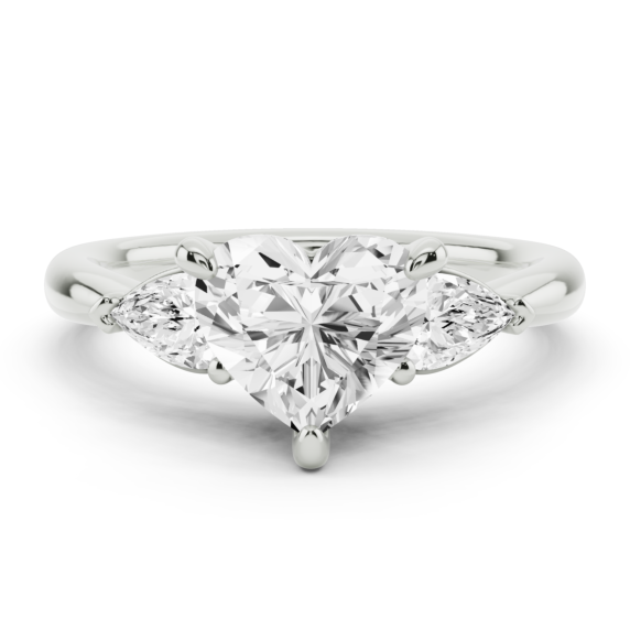 Cloe Pear Ring - View 2