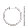 1 - 4 ct. Minimalist Hoops - Side View
