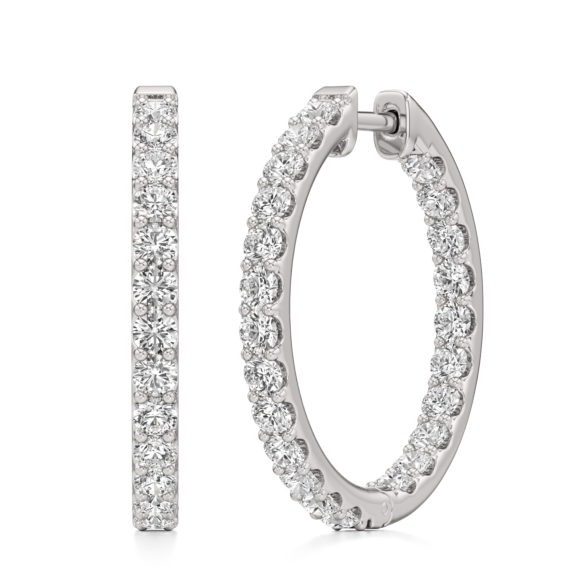 Caprice Inside Out Hoops - Main View