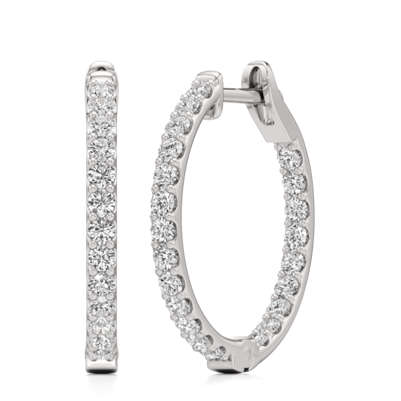 Gisele Inside Out Hoops - Main View