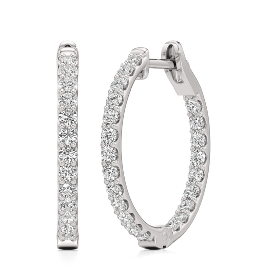 Gisele Inside Out Hoops - Main View